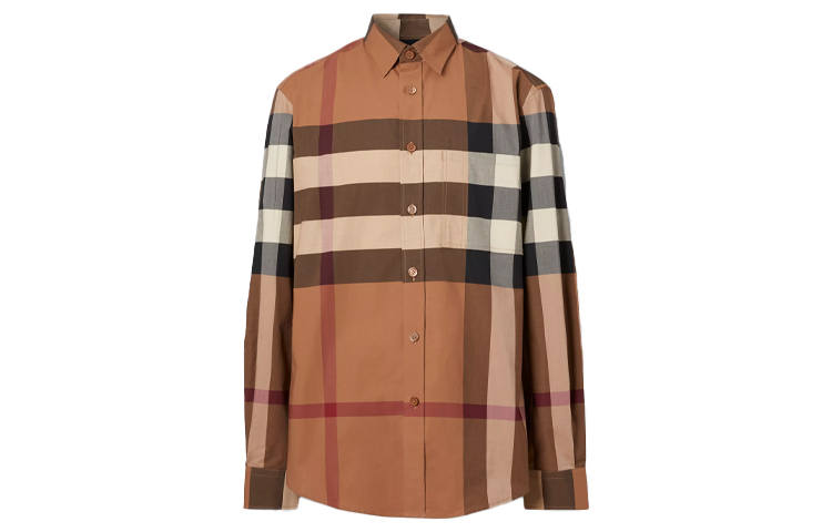 Burberry Shirt Men's Birch Brown