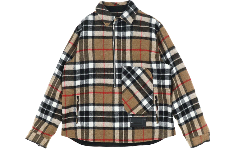 WE11DONE WE11DONE Shirt Coat Unisex Khaki