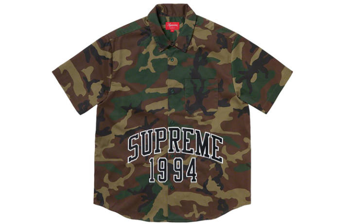 Supreme Supreme Arc Logo S/S Work Shirt