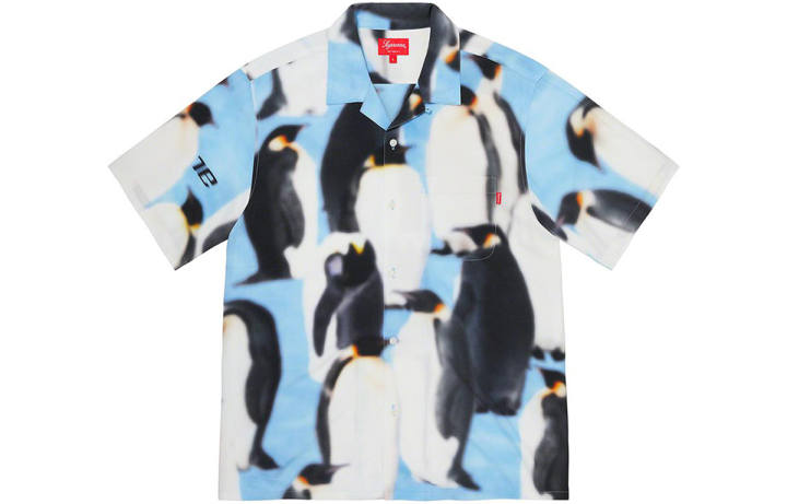 Supreme Supreme Penguins Rayon S/S Shirt