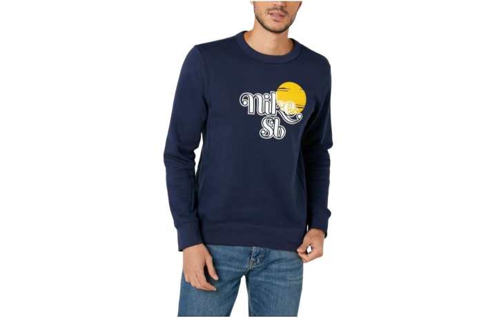 Nike Nike Icon Sunrise Sweatshirt Men's Marine Blue