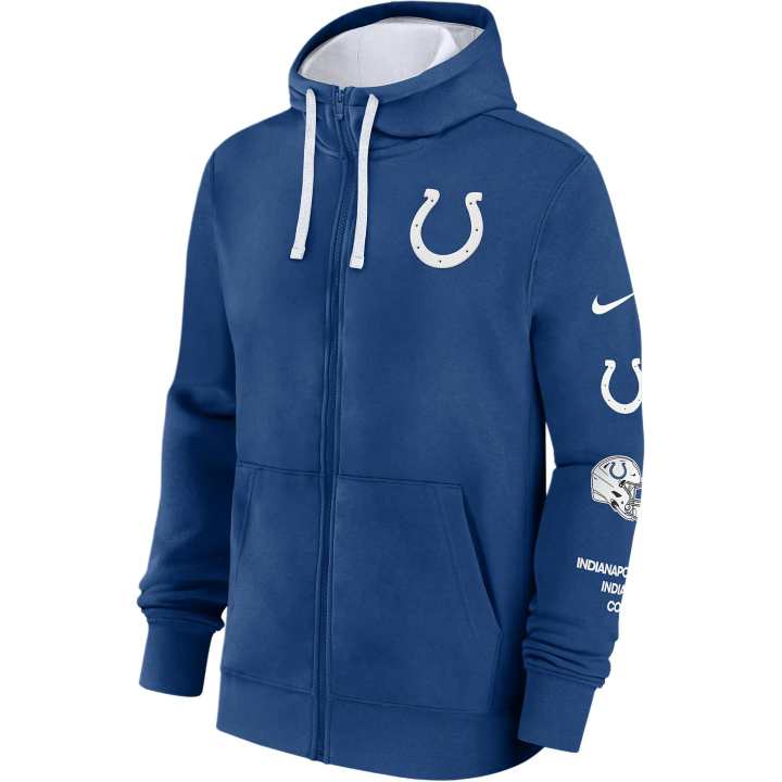 Nike Nike Indianapolis Colts Club Men's Nike Nfl Full-Zip Hoodie