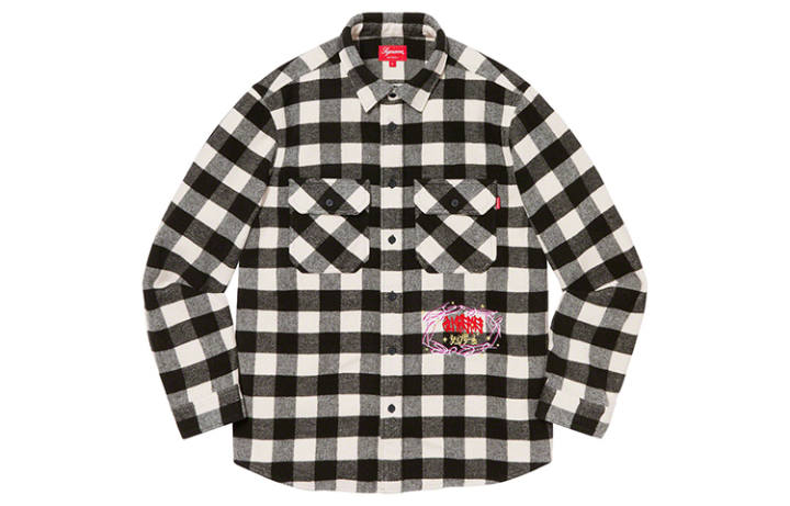 Supreme Supreme 1 800 Buffalo Plaid Shirt