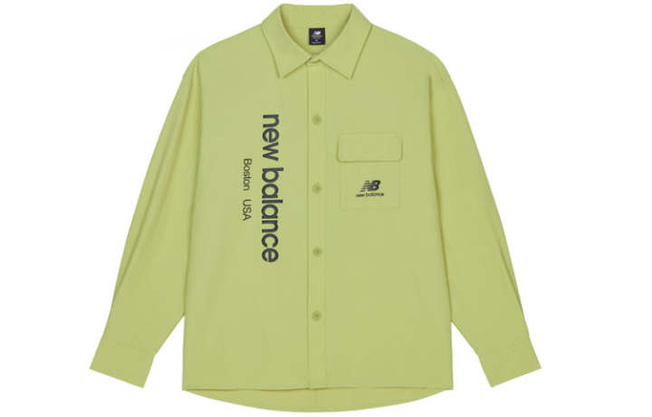 New Balance New Balance Shirts Men's Green Lapel Moderate Other