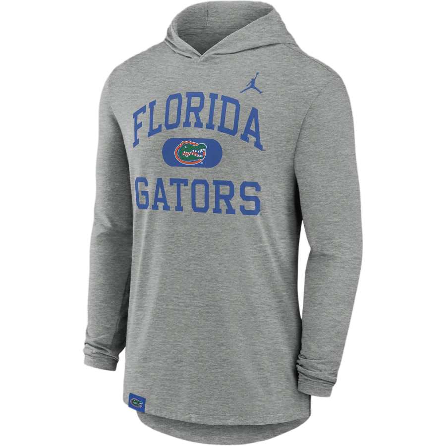 Jordan Jordan Florida Gators Blitz Men's Nike Dri FIT College Long Sleeve Hooded T Shirt