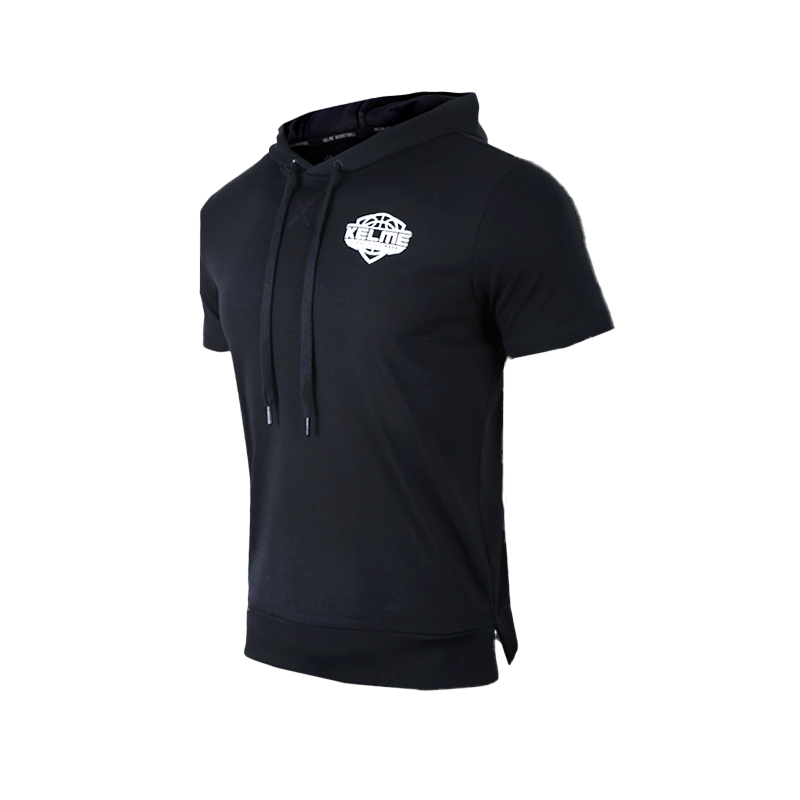 KELME T Shirts Men's Hooded Moderate