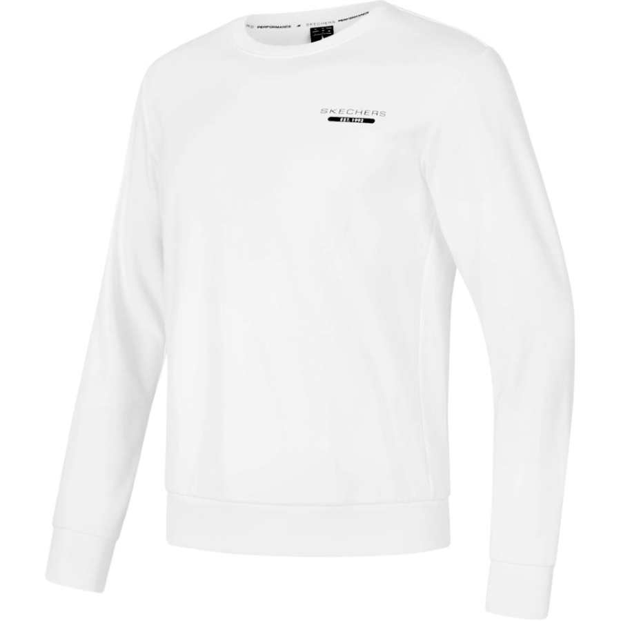 Skechers Sweatshirt Unisex White