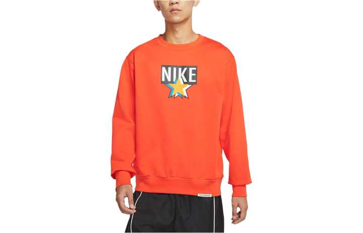 Nike Nike Sweatshirts Men's Orange Crew Neck Moderate Other
