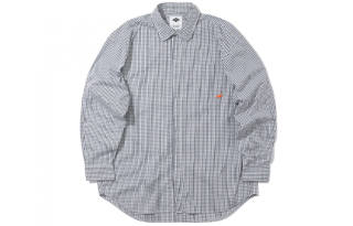 MADNESS Shirts Men's Black/White Square Collar Moderate
