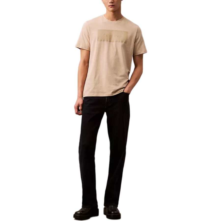 CALVIN KLEIN T Shirt Men's Khaki