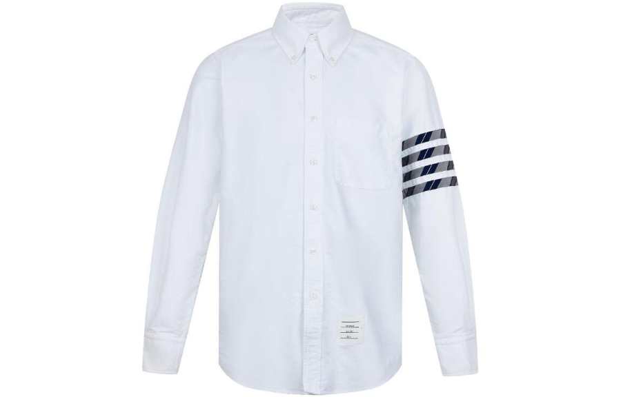 THOM BROWNE Thom Browne Logo Patch Shirt