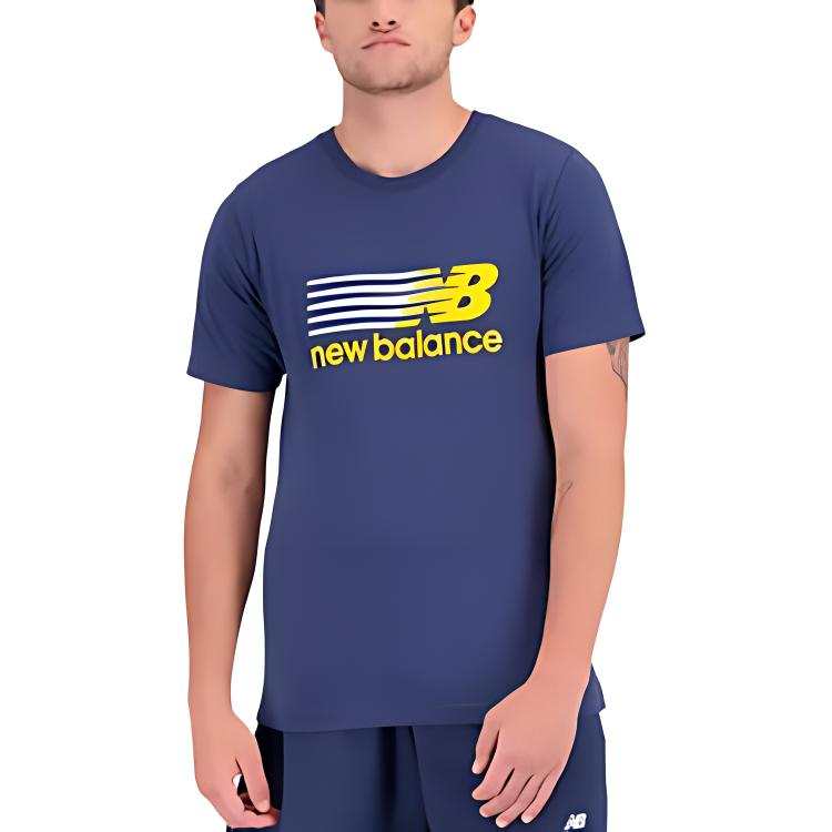 New Balance New Balance Graphic T Shirt Men's Marine Blue