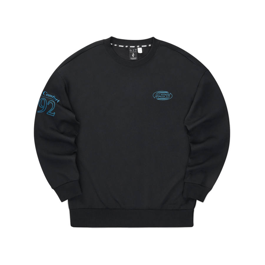 Skechers Sports Life Collection Sweatshirt Unisex Carbon Black