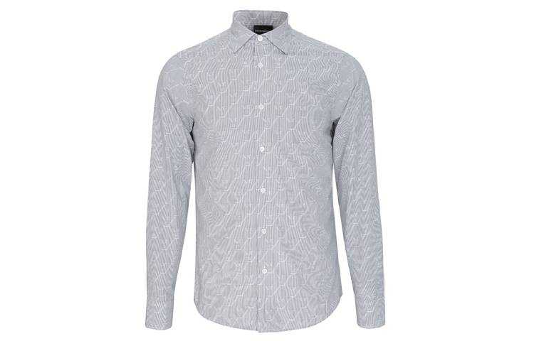 EMPORIO ARMANI Shirt Men's Gray