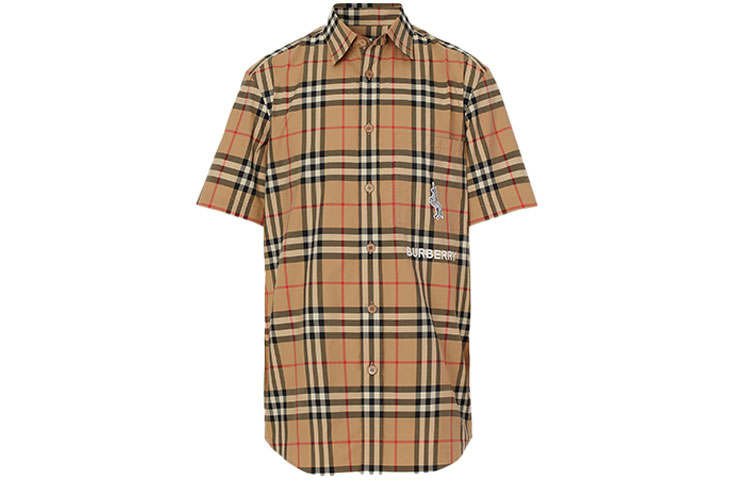 Burberry Shirt Men's Archive Beige