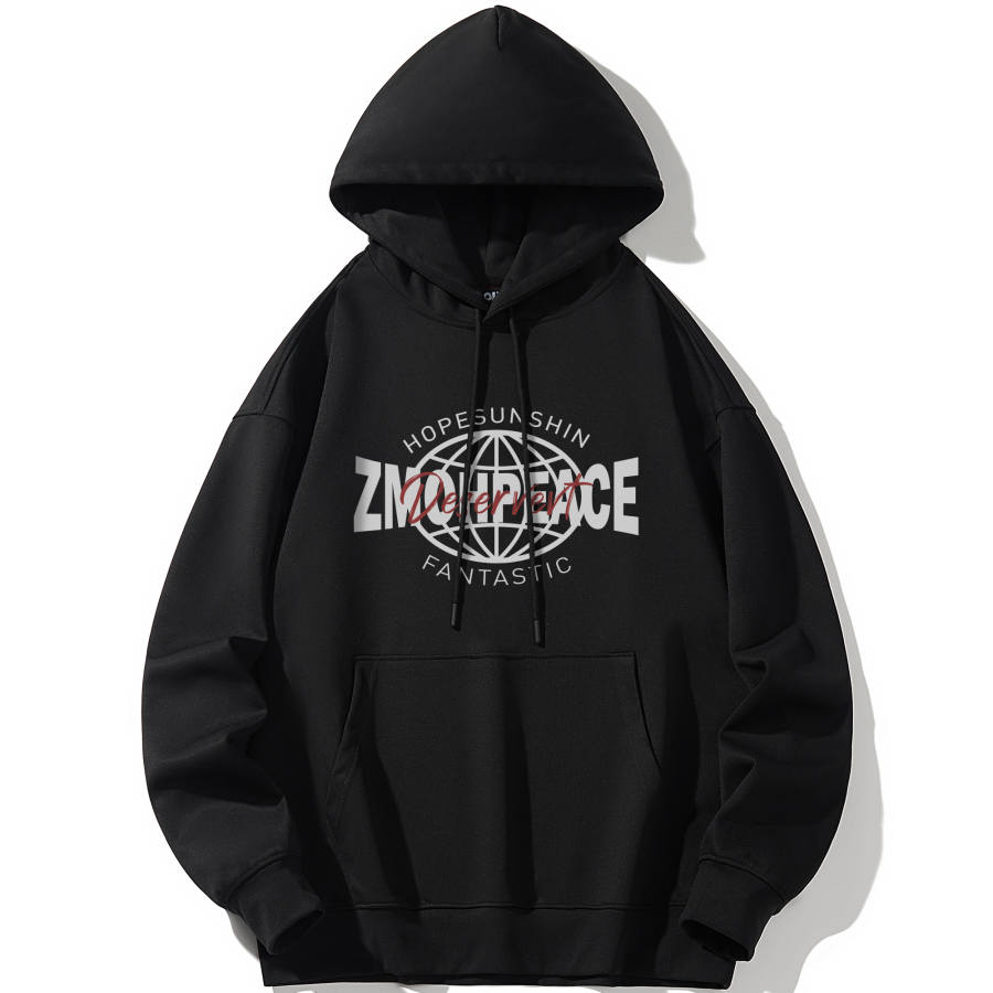 ZMOH Sweatshirts Unisex Hooded Moderate Regular