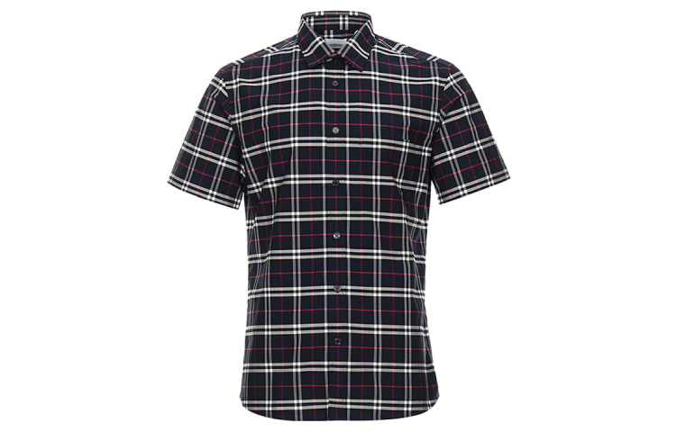 Burberry 【Previous Season】check short-sleeve shirt