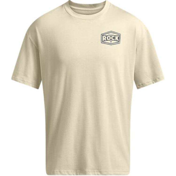Under Armour Project T Shirt Men's Mink White Gray