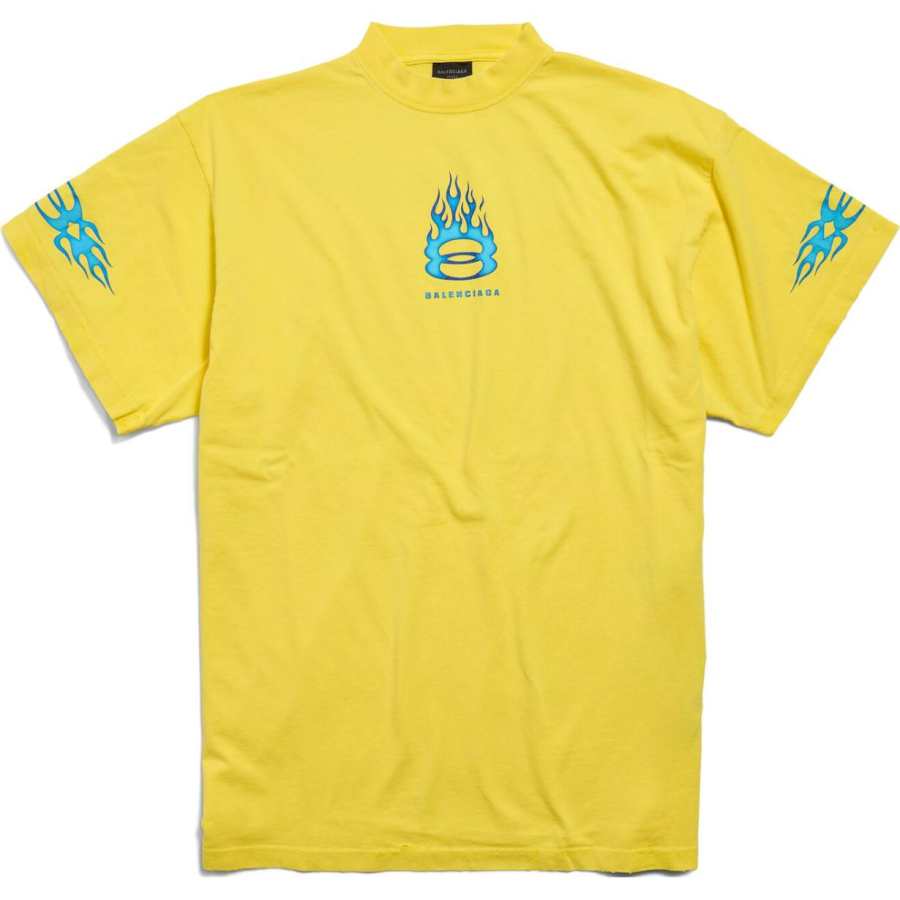 Balenciaga Burning Unity Large Fit T Shirt