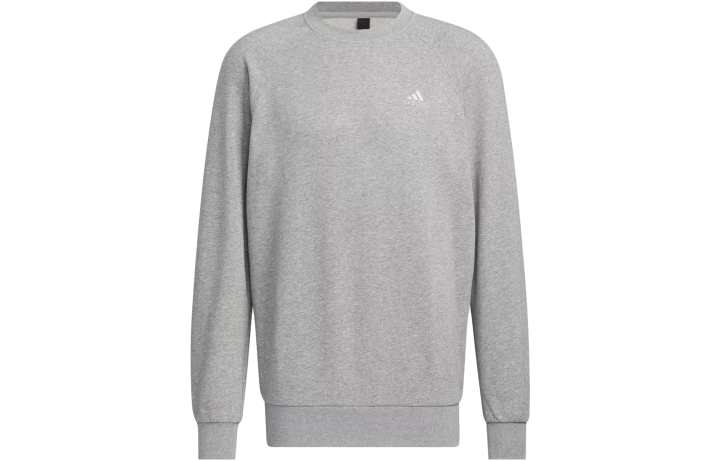 Adidas Adidas Sweatshirts Men's Medium Heather Gray Crew Neck Moderate Regular