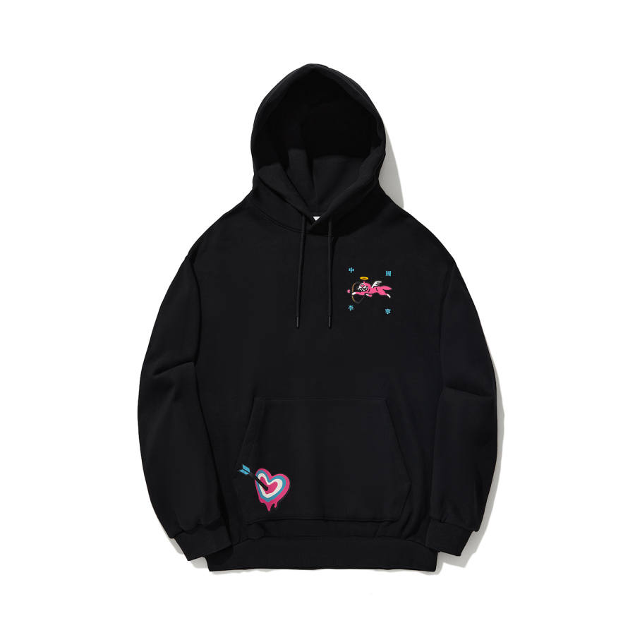 Li-Ning Li Ning x Ice Cream Sweatshirt Unisex Black