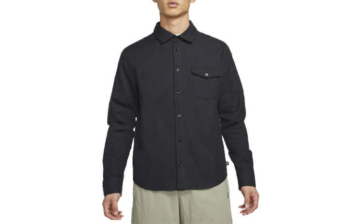 Nike Nike Shirts Men's Black Lapel Moderate Other