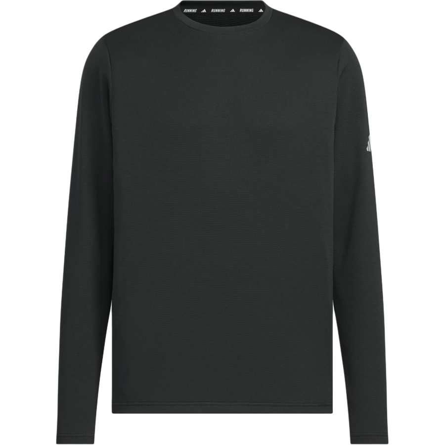 Adidas Adidas FW24 ESS RN T LS WR Running T Shirt Men's Black/Dark Silver Gray