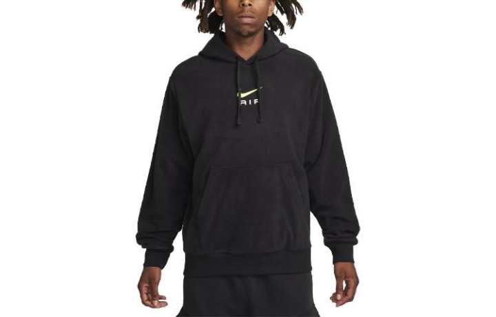 Nike Nike Sweatshirts Men's Black Hooded Moderate Regular