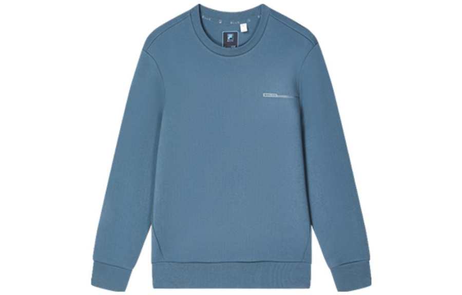 FILA Sweatshirts Men's Midnight Blue Crew Neck Moderate Regular