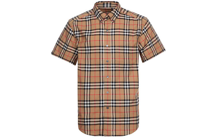 Burberry Burberry Shirts Men's Lapel Moderate Other