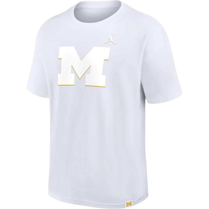 Jordan Jordan Michigan Wolverines Statement Max90 Men's Nike College T Shirt