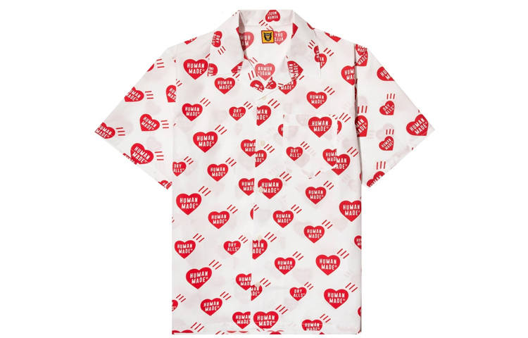 HUMAN MADE Shirts Unisex Polo Collar Moderate Shirt