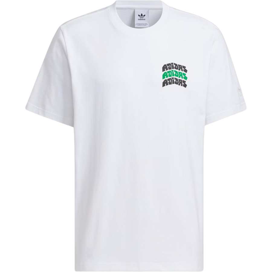 Adidas Originals TRAINING SUPPLY FW24 STREET 3 T SHIRT T Shirt Men's White