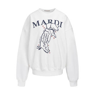 MARDI MERCREDI Pearl Puppy SS24 Mardi Sweatshirt Unisex