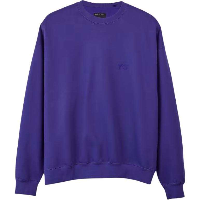 Y-3 Y 3 Free Shipping With AdiClub Y 3 Brushed Terry Crew Sweatshirt