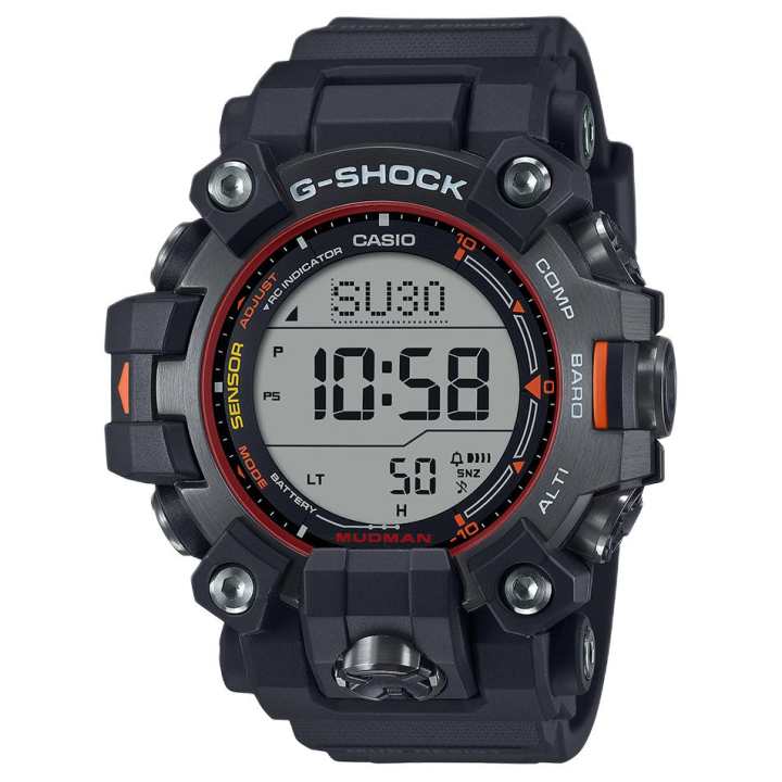 CASIO CASIO Quartz Movement Resin Strap Watch Men's Watches Gray Dial