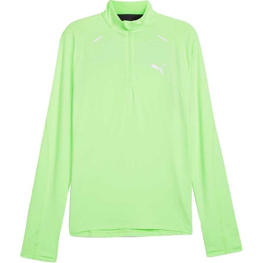 PUMA RUN CLOUDSPUN Running T Shirt Men's Apple Green
