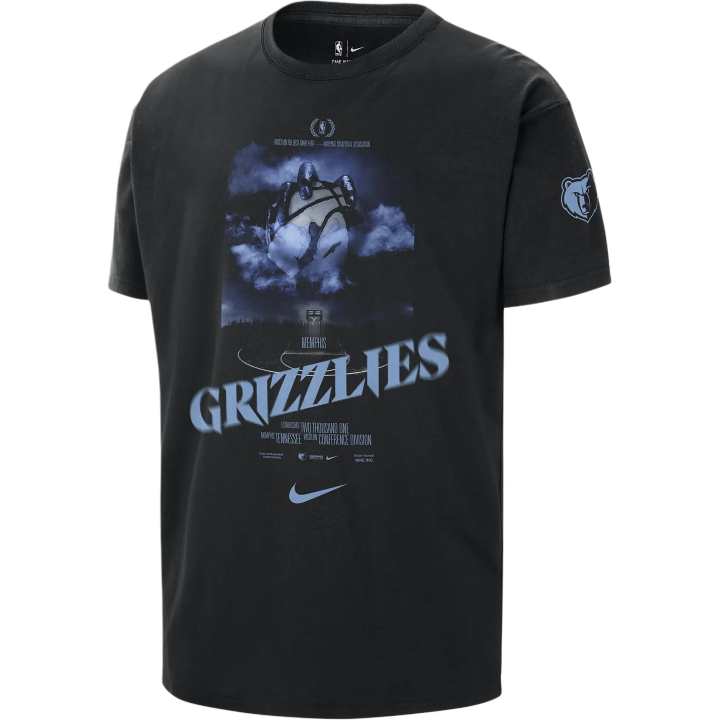 Nike Nike x NBA Memphis GrizzliesCourtside T Shirt Men's Black