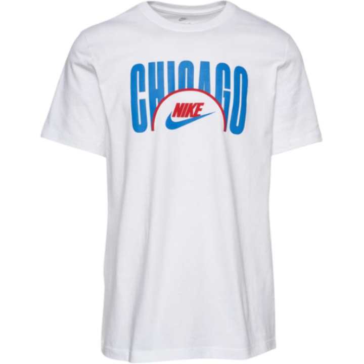 Nike Nike T Shirts Men's White Crew Neck Moderate