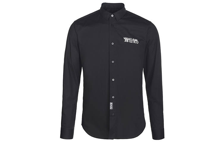 VERSACE JEANS COUTURE Shirt Men's Black