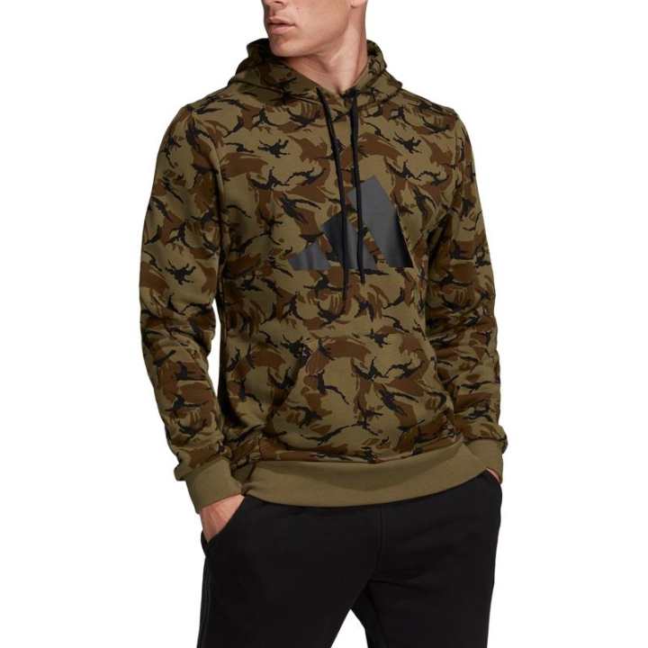 Adidas Adidas Sweatshirts Men's Brown Hooded Moderate Regular