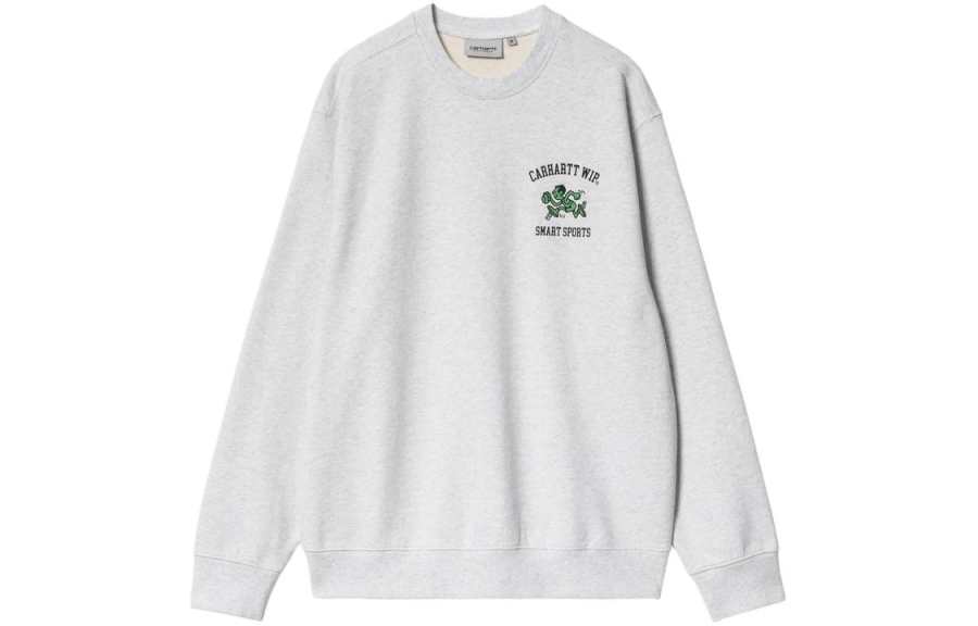 Carhartt WIP SS24 Smart Sports Sweatshirt Unisex Light Gray