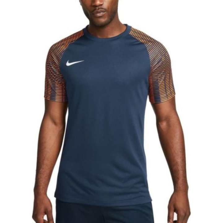 Nike Nike T Shirts Men's Marine Blue Crew Neck Moderate Straight Fit