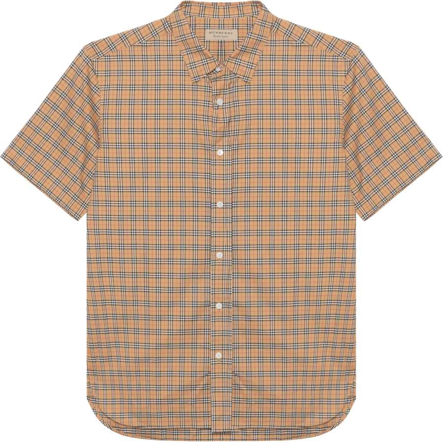 Burberry Edward Short Sleeve Check Shirt