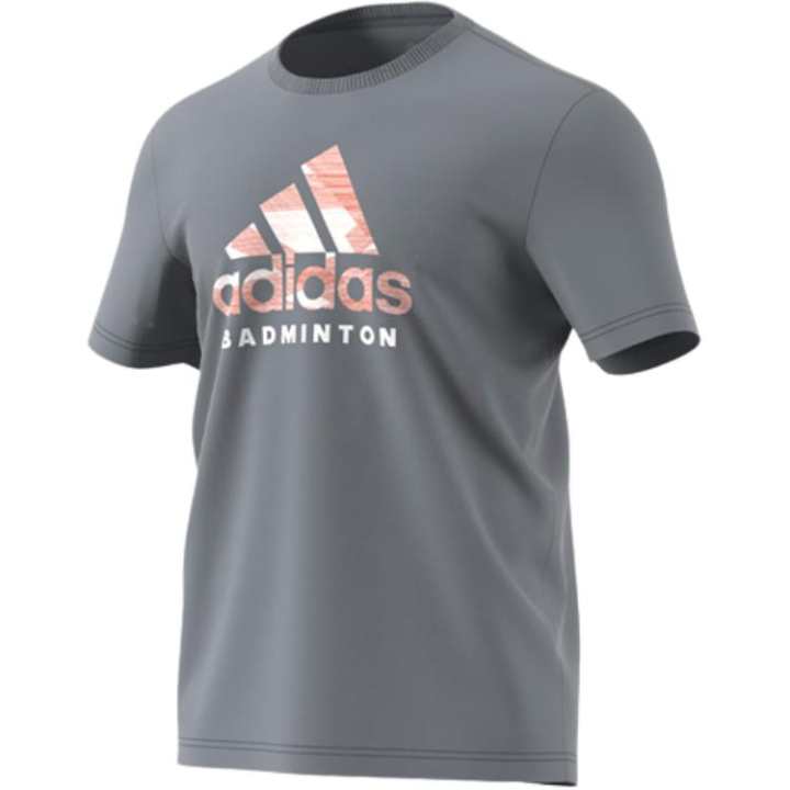 Adidas Adidas T Shirts Men's Gray Crew Neck Moderate