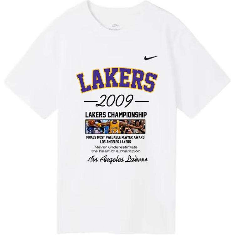 Nike Nike T Shirts Unisex White Crew Neck Moderate Straight Fit