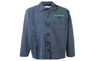 OFF-WHITE OFF WHITE SS20 Shirt Men's Denim Blue