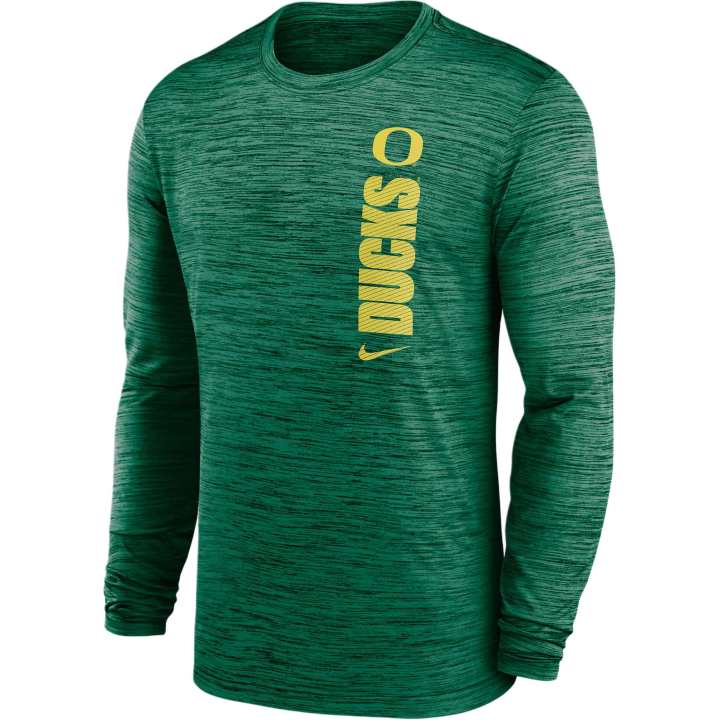 Nike Nike Oregon Ducks Sideline Velocity Men's Nike Dri FIT College Long Sleeve T Shirt