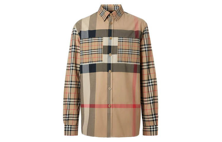 Burberry Shirt Men's Archive Beige