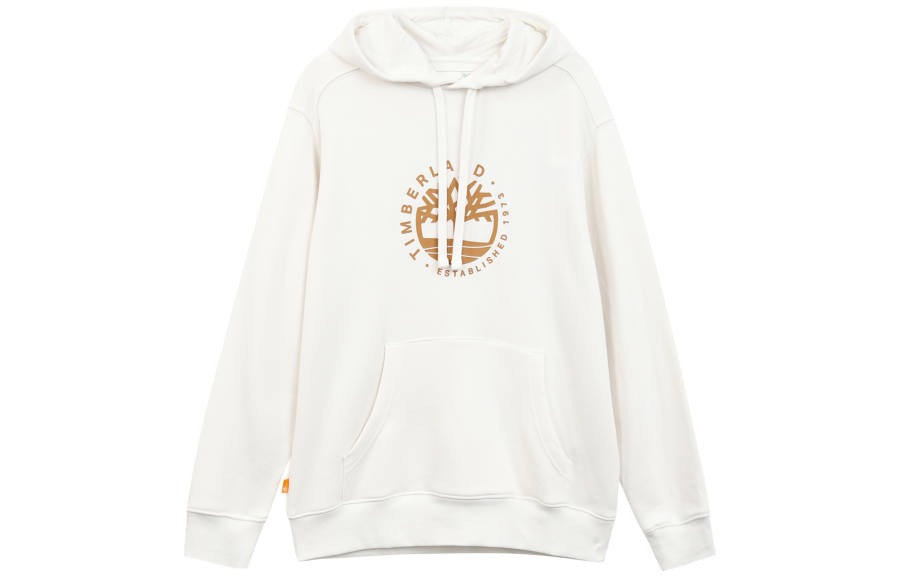 Timberland Sweatshirts Men's White Hooded Moderate Regular
